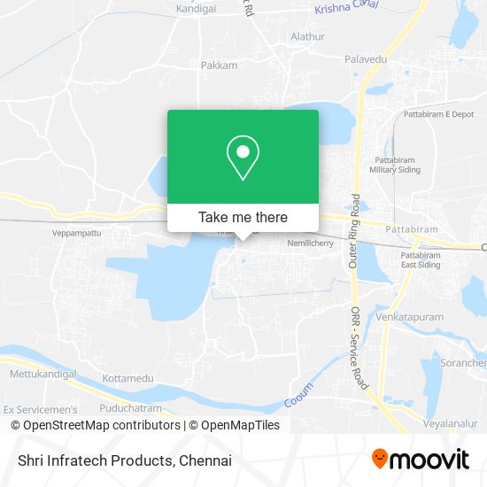 Shri Infratech Products map