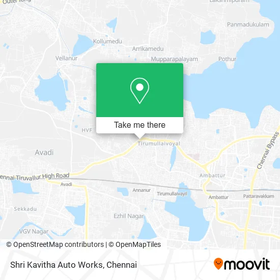 Shri Kavitha Auto Works map