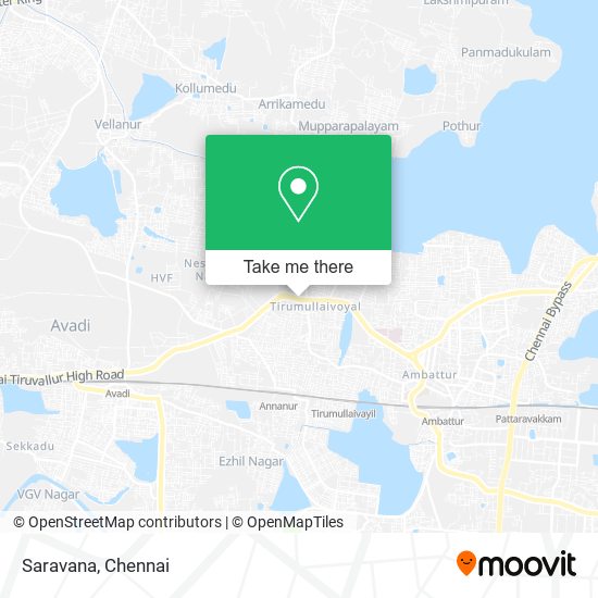 Saravana map