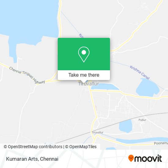 Kumaran Arts map