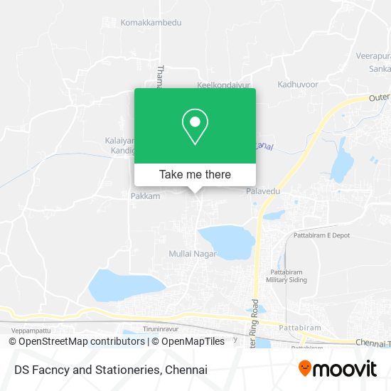 DS Facncy and Stationeries map