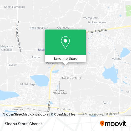 Sindhu Store map