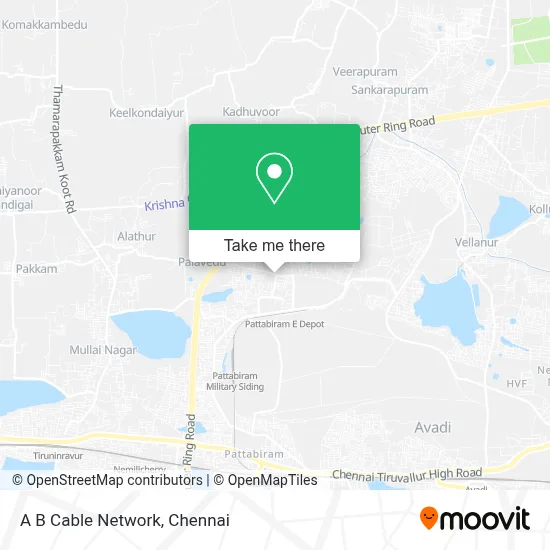 A B Cable Network map