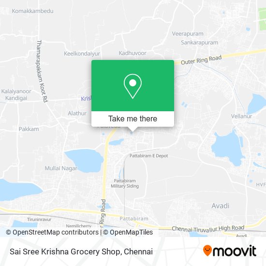 Sai Sree Krishna Grocery Shop map