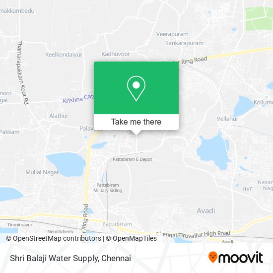 Shri Balaji Water Supply map