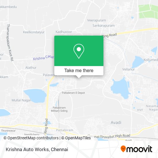 Krishna Auto Works map