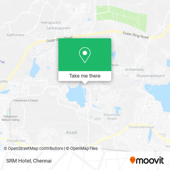 SRM Hotel map