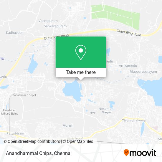 Anandhammal Chips map