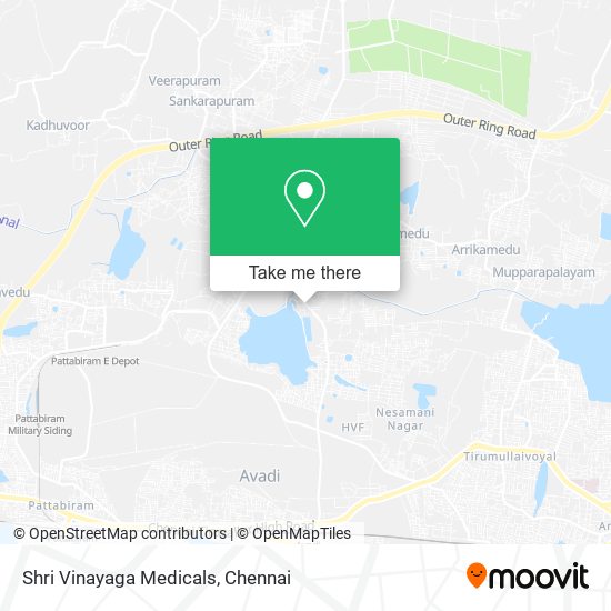 Shri Vinayaga Medicals map