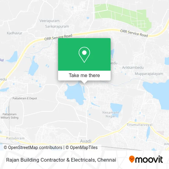 Rajan Building Contractor & Electricals map