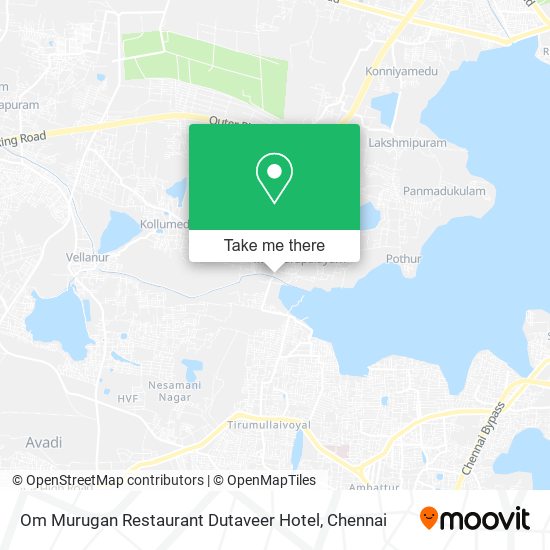 Om Murugan Restaurant Dutaveer Hotel map