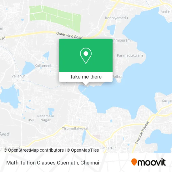 Math Tuition Classes Cuemath map