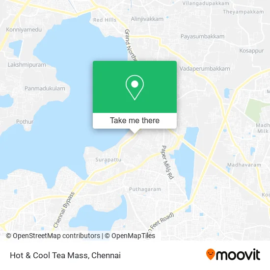 Hot & Cool Tea Mass map