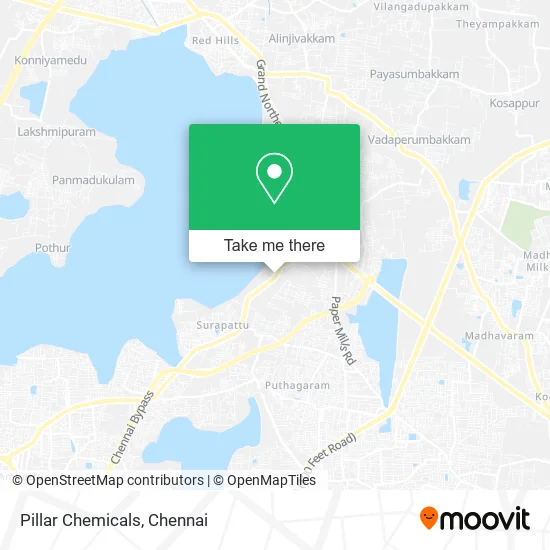 Pillar Chemicals map