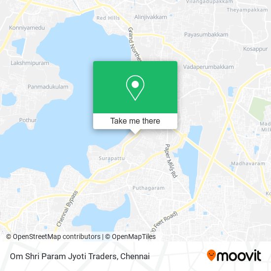 Om Shri Param Jyoti Traders map