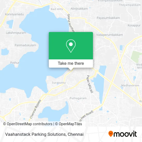 Vaahanstack Parking Solutions map