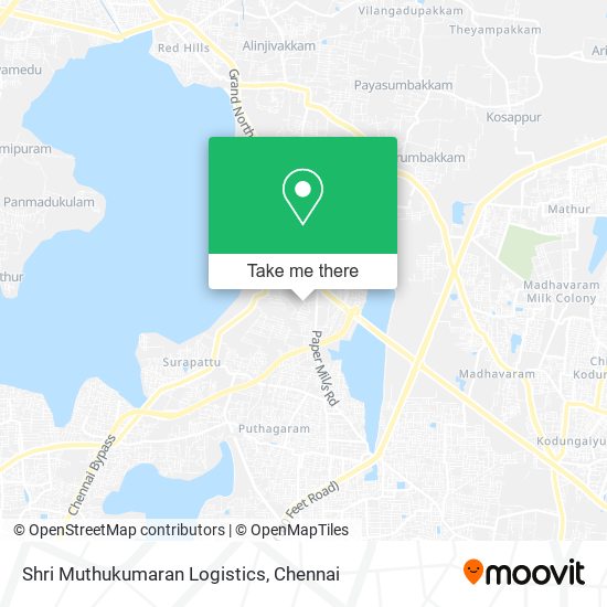 Shri Muthukumaran Logistics map