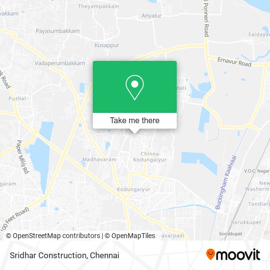 Sridhar Construction map