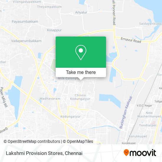 Lakshmi Provision Stores map