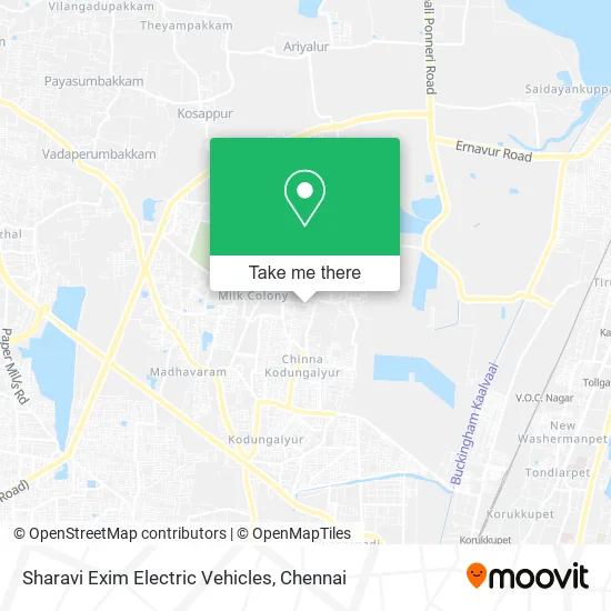 Sharavi Exim Electric Vehicles map