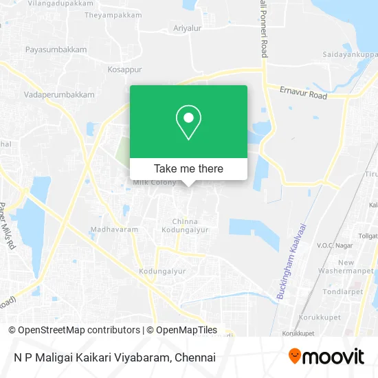 N P Maligai Kaikari Viyabaram map
