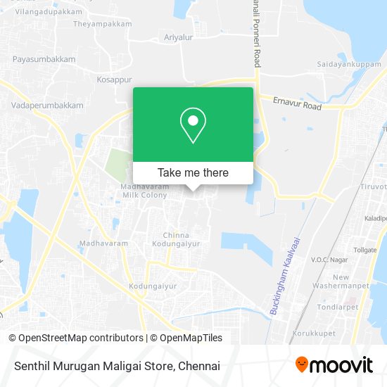 Senthil Murugan Maligai Store map