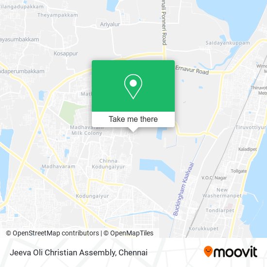 Jeeva Oli Christian Assembly map