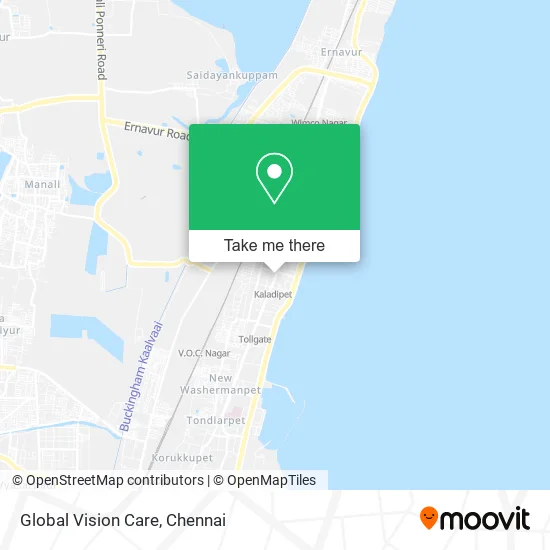 Global Vision Care map