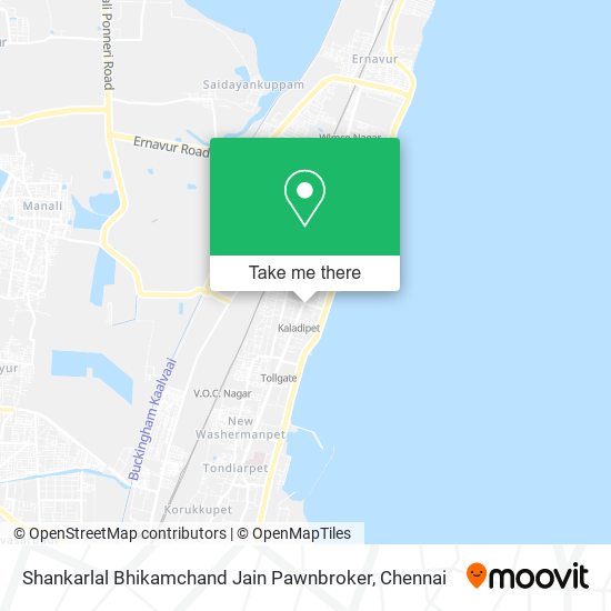 Shankarlal Bhikamchand Jain Pawnbroker map