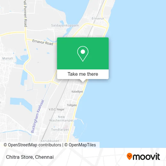 Chitra Store map