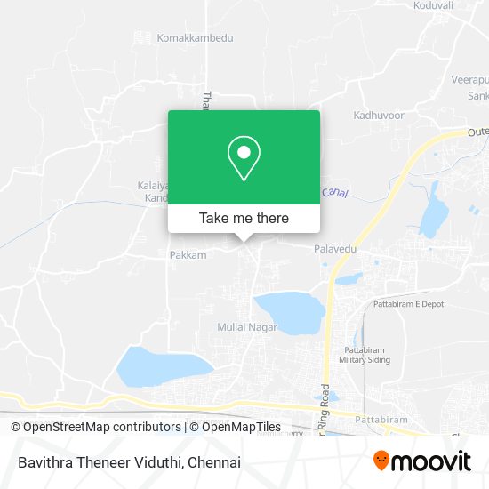 Bavithra Theneer Viduthi map