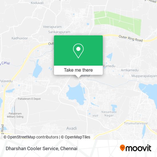 Dharshan Cooler Service map