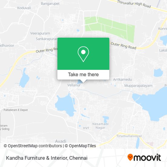 Kandha Furniture & Interior map
