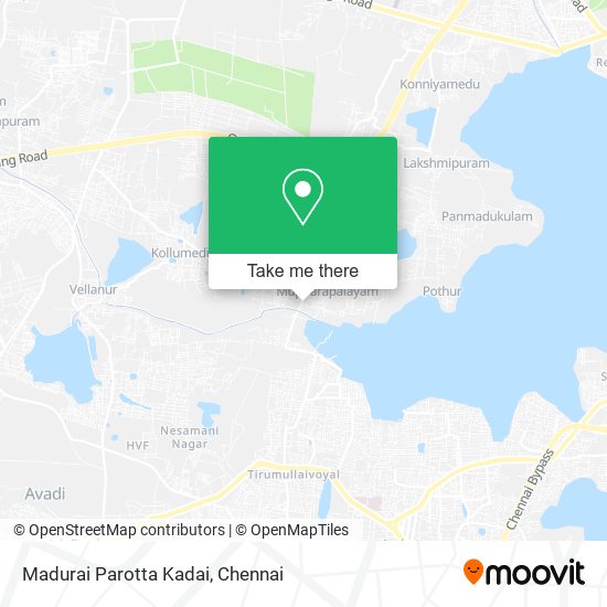 Madurai Parotta Kadai map