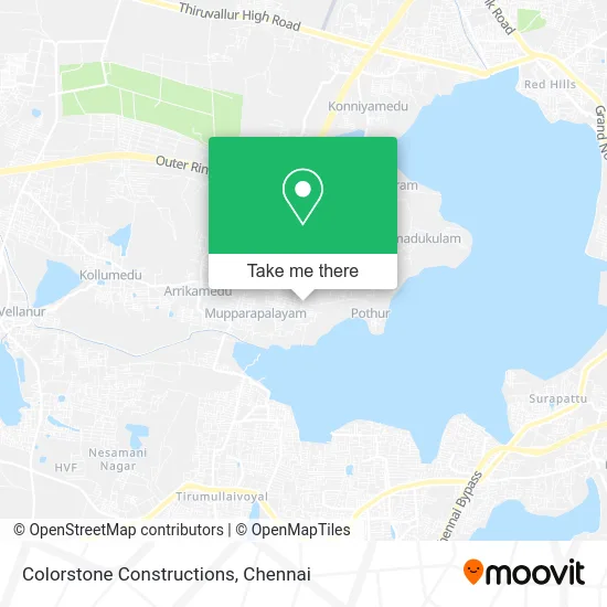 Colorstone Constructions map