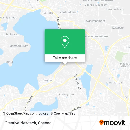 Creative Newtech map