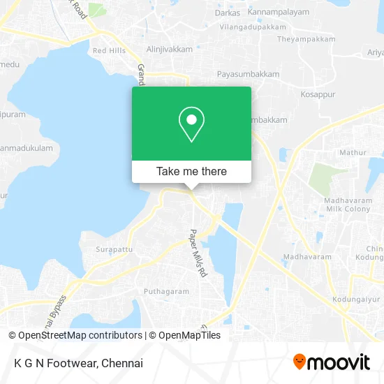 K G N Footwear map