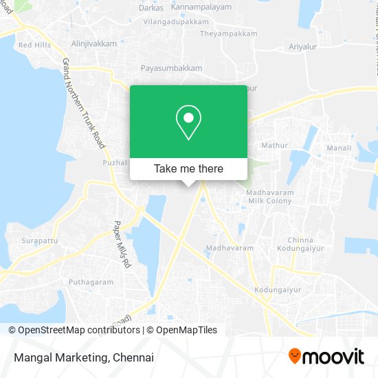 Mangal Marketing map