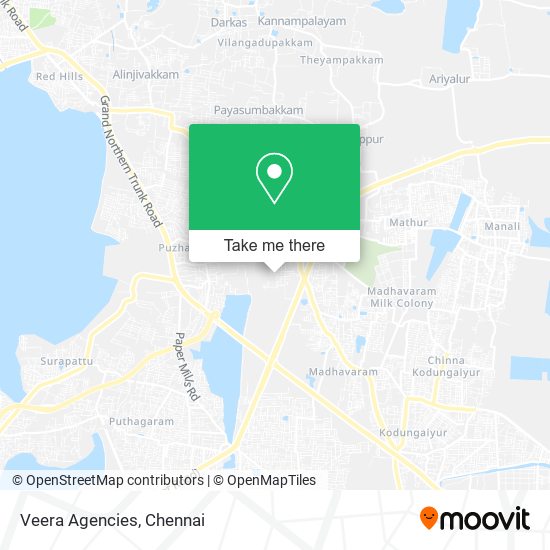 Veera Agencies map