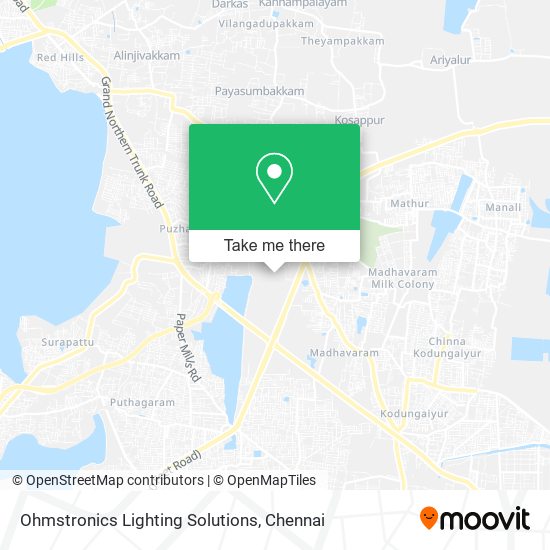 Ohmstronics Lighting Solutions map
