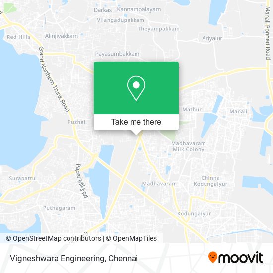 Vigneshwara Engineering map