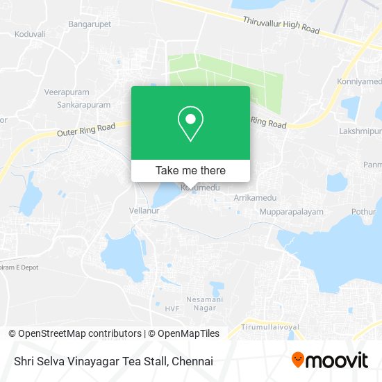 Shri Selva Vinayagar Tea Stall map