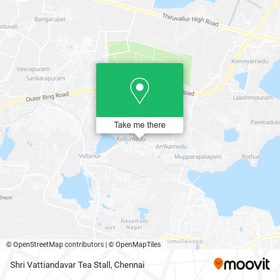 Shri Vattiandavar Tea Stall map
