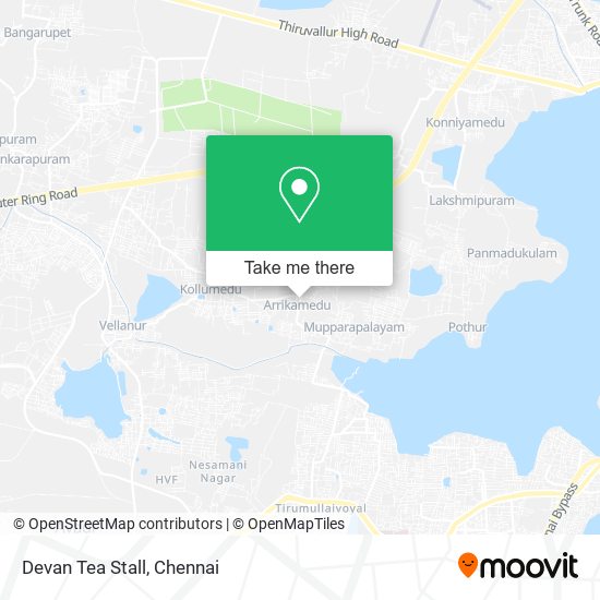 Devan Tea Stall map