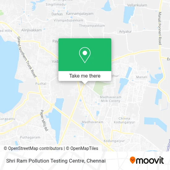 Shri Ram Pollution Testing Centre map