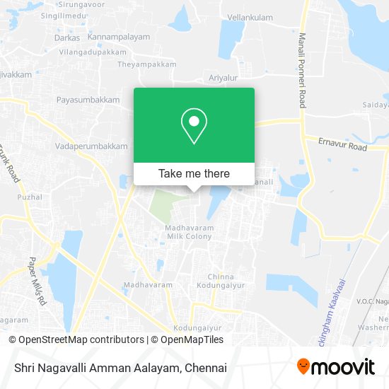 Shri Nagavalli Amman Aalayam map