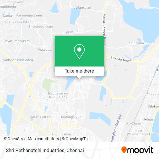Shri Pethanatchi Industries map