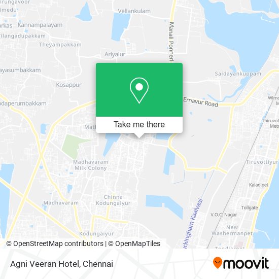 Agni Veeran Hotel map