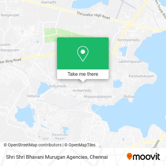 Shri Shri Bhavani Murugan Agencies map