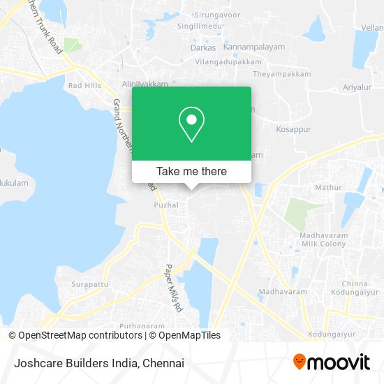 Joshcare Builders India map
